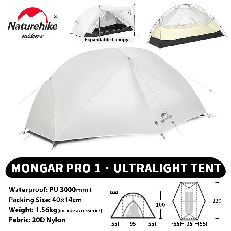 Ultralight Camping Tent 2 Person – Waterproof & Compact