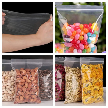 Ziplock Food Storage Bags Keep Food Fresh Easily