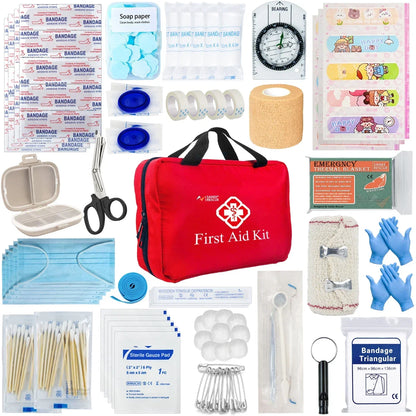 First Aid Kit – Complete Emergency Survival Bag