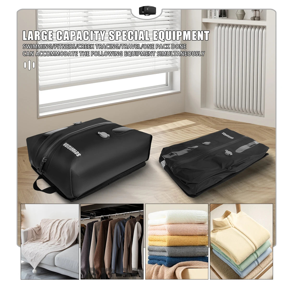 Waterproof Compression Bags – Maximize Packing Space