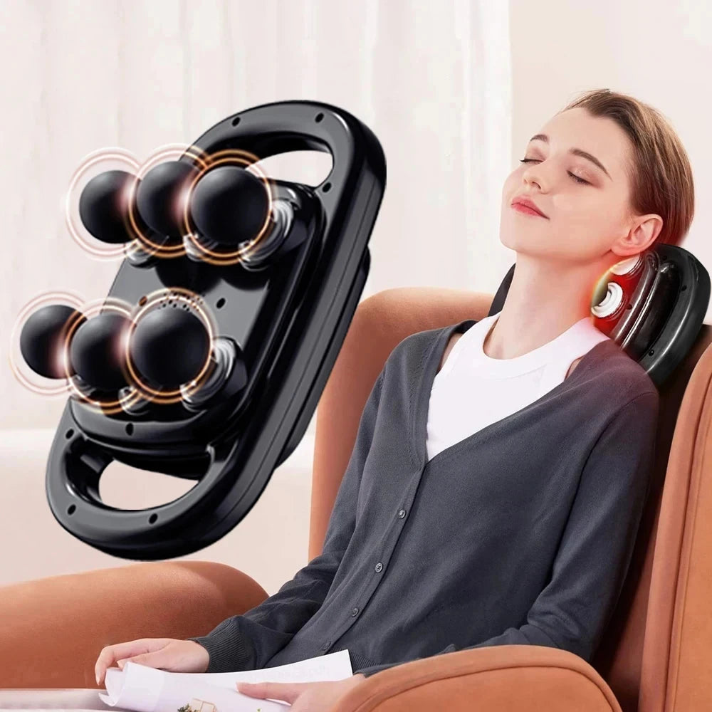 6-Head Massage Gun for Deep Muscle Relief