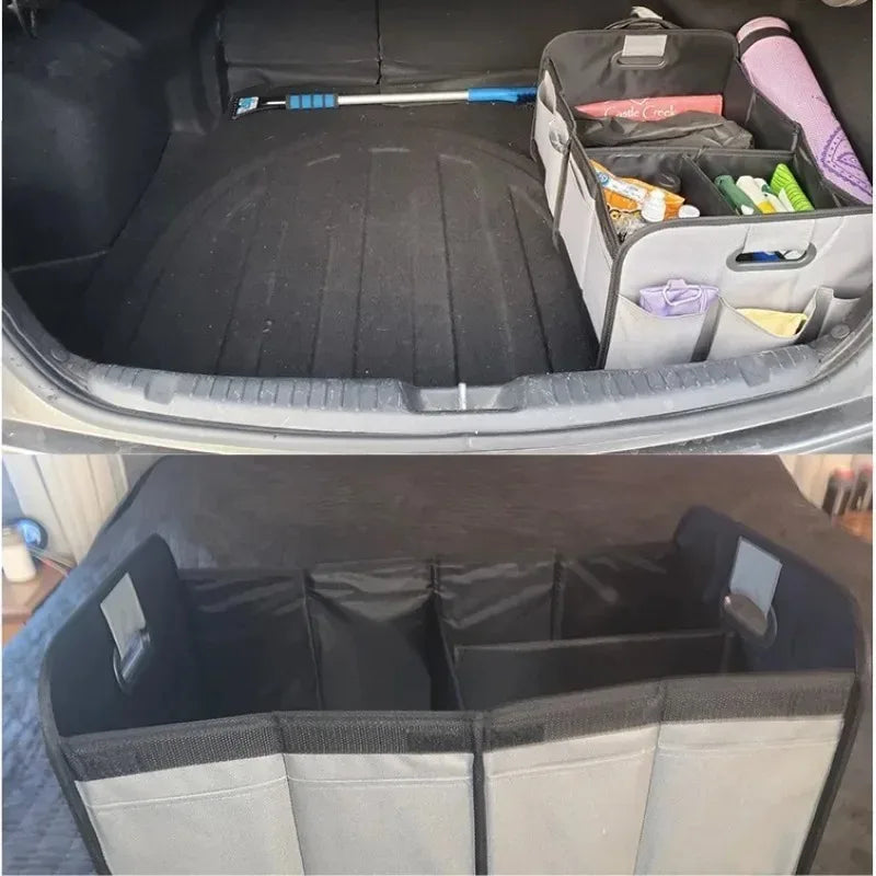 Car Trunk Storage Box – Foldable & Large Capacity Organizer