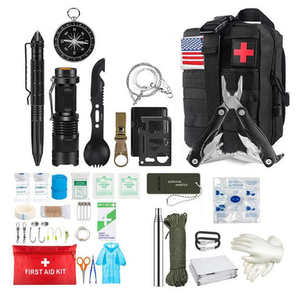 Survival First Aid Kit Full Set for Outdoor Emergencies