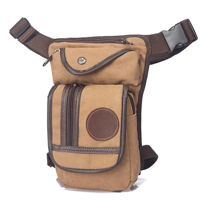Canvas Drop Leg Bag – Travel & Outdoor Gear Organizer