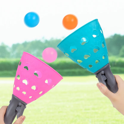 Toss and Catch Ball Game – Fun Family Outdoor Play