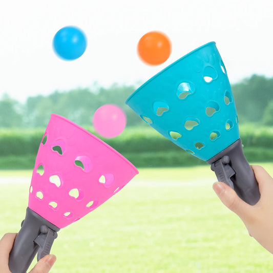 Toss and Catch Ball Game – Fun Family Outdoor Play