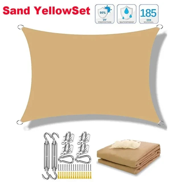 Sun Shade Sail Waterproof Canopy for Outdoor Cooling