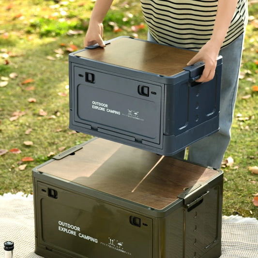 Collapsible Camping Storage Box – 30L Gear Organizer