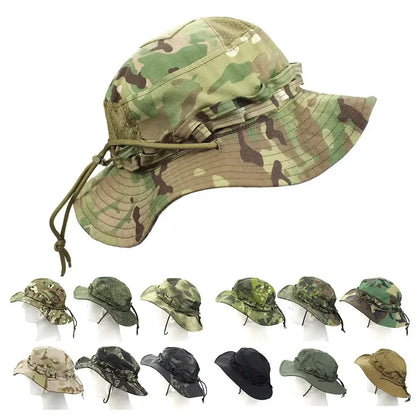 Tactical Boonie Hat Wide Brim Sun Protection