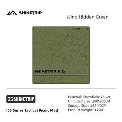Aluminum Waterproof Picnic Mat for Dry Outdoor Comfort