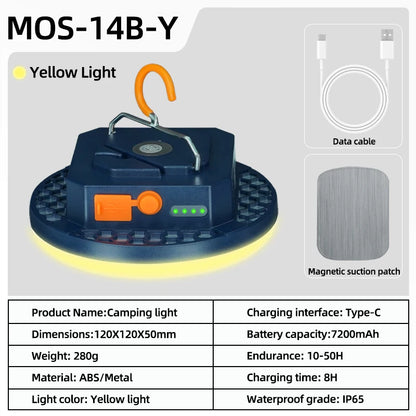 MOSLIGHTING Camping Light Rechargeable LED Lantern