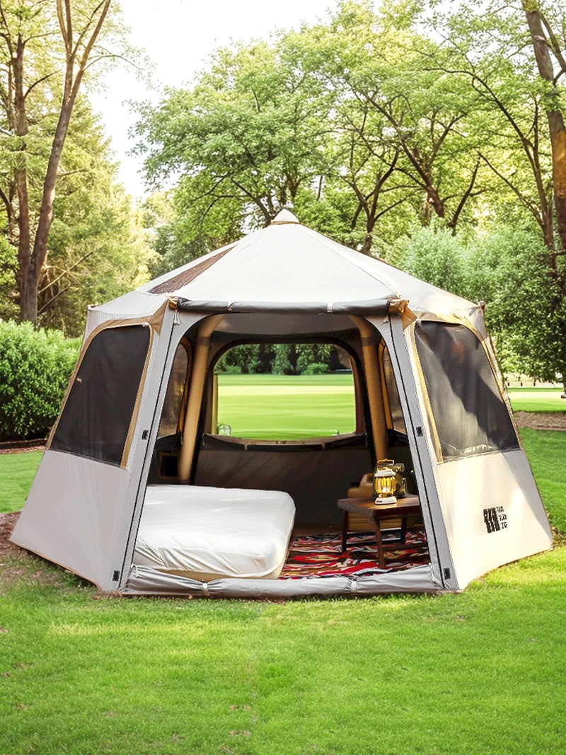 Inflatable Camping Tent 4–6 Person – Fast Setup Shelter