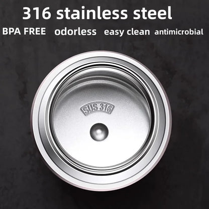 Stainless Steel Food Thermos Keeps Meals Hot & Fresh