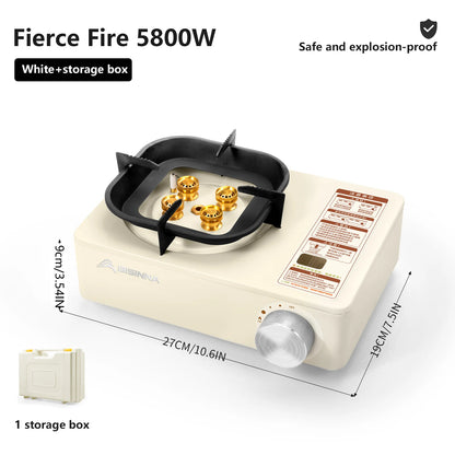 Portable Camping Gas Stove for Fast Outdoor Cooking