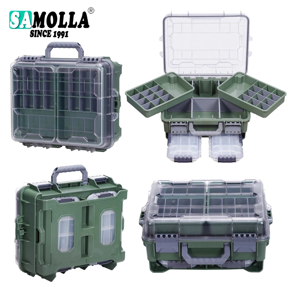 Waterproof Fishing Tackle Storage Box for Organized Gear