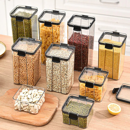 Large Capacity Sealed Food Storage Jars – Keep Food Fresh