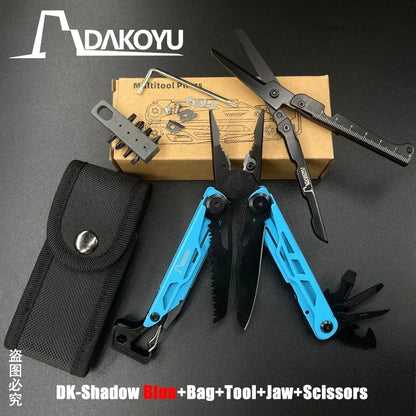 Camping Multitool Pliers with Emergency Whistle