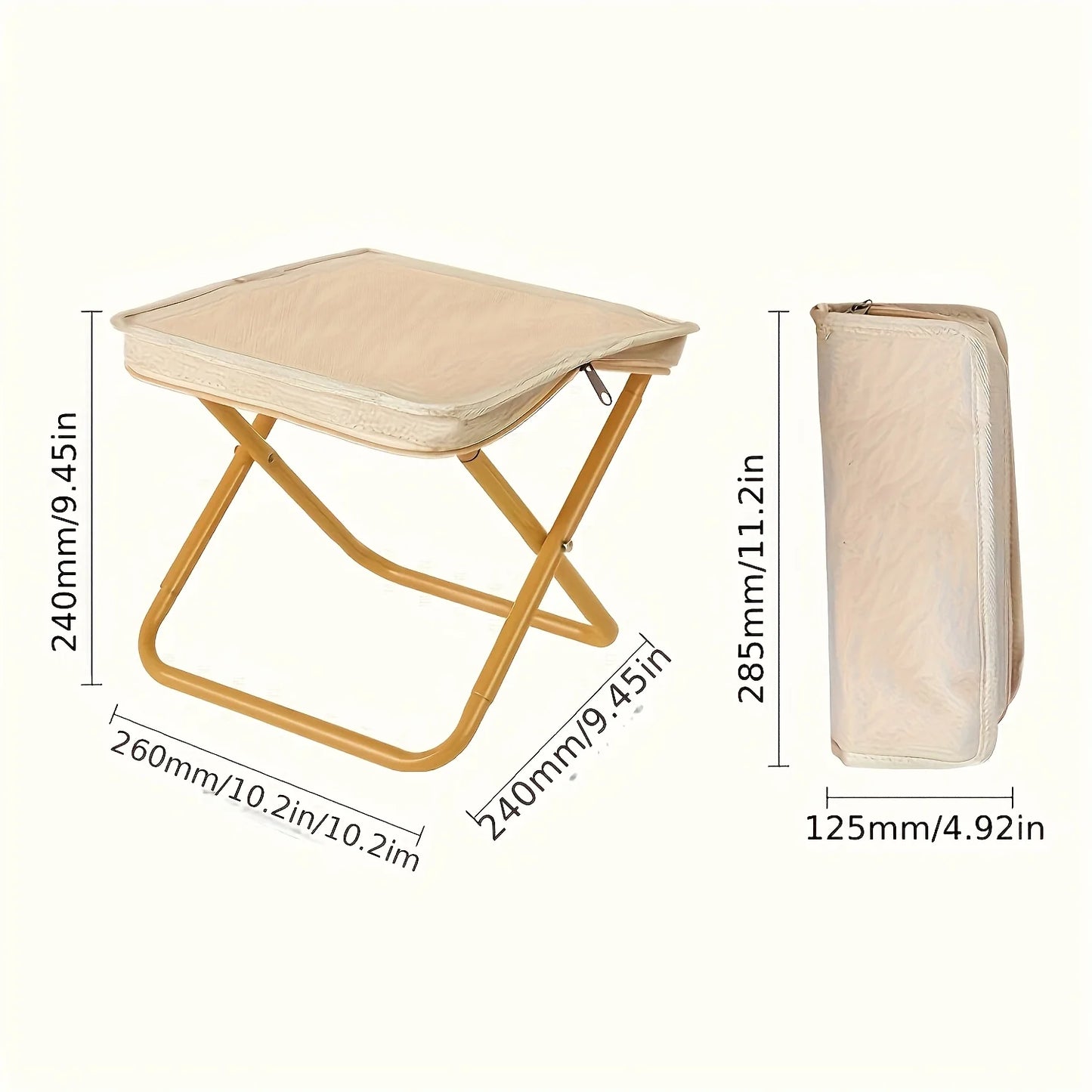 Portable Folding Stool – Lightweight Outdoor Camping Seat