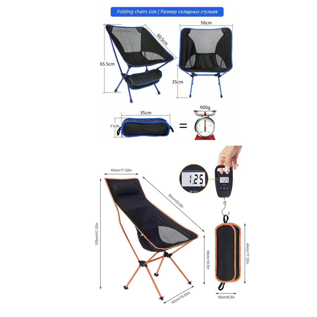 Ultralight Folding Chair – Portable & Comfortable Seat