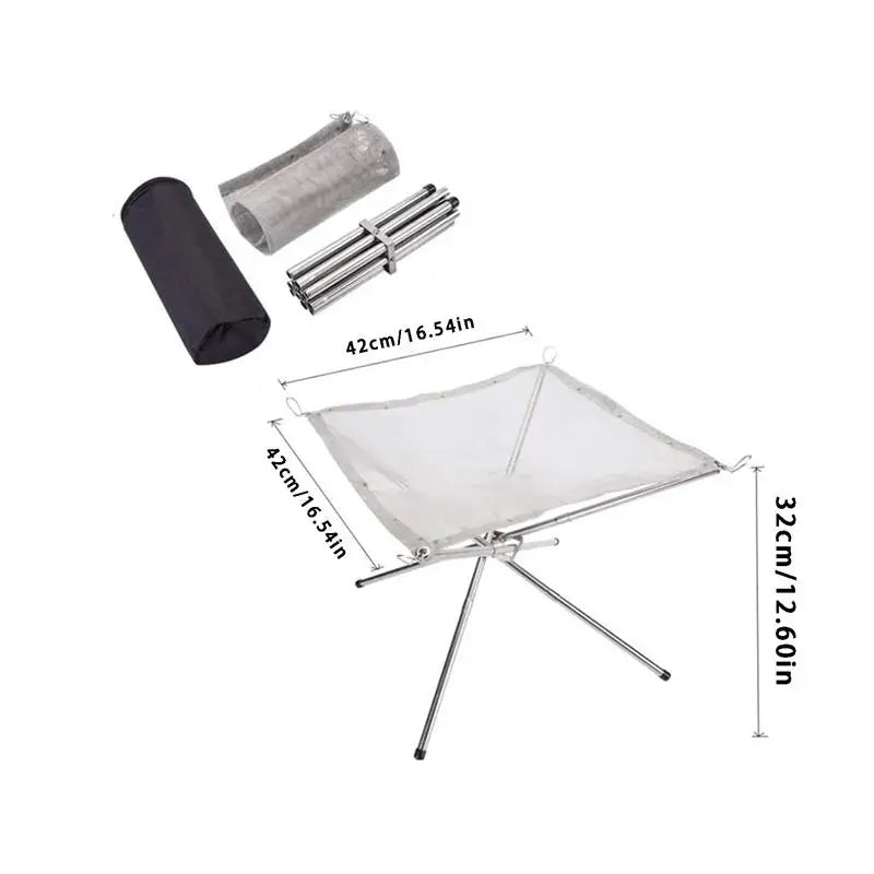Portable Fire Pit for Camping – Quick Setup & Durable