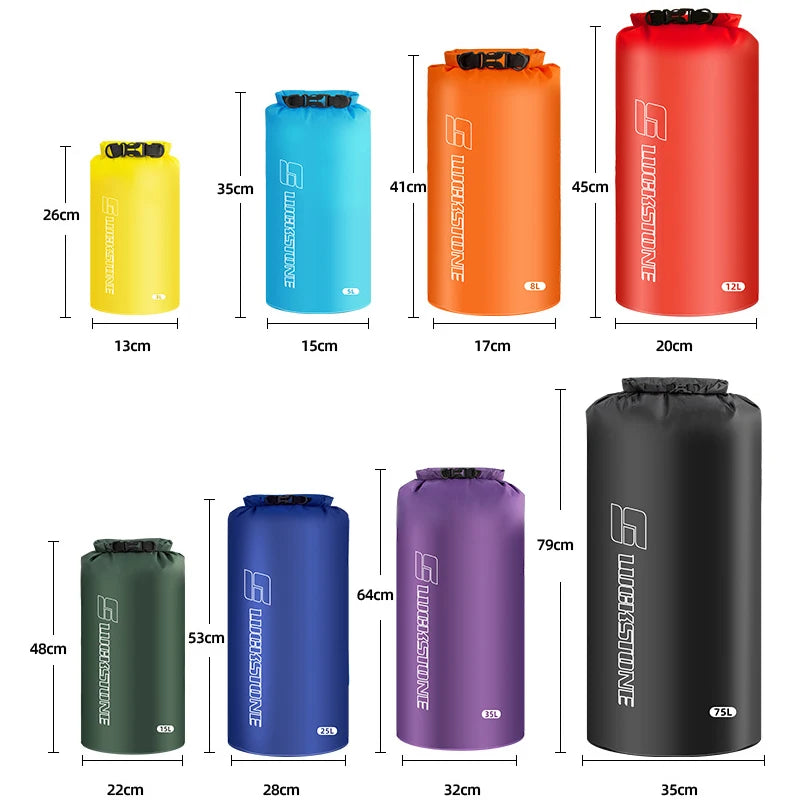 Waterproof Dry Bag Sack – Ultralight Gear Protection