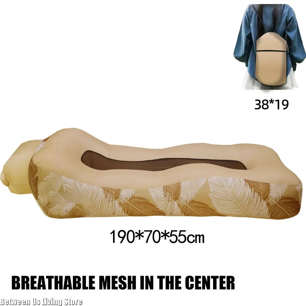 Luxury Inflatable Sofa Bed – Wide Air Lounger Comfort