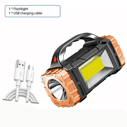 High Power LED Flashlight – Rechargeable Outdoor Light