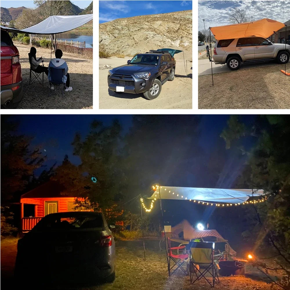 Car Awning Canopy 2x3M Waterproof UV Sun Shelter