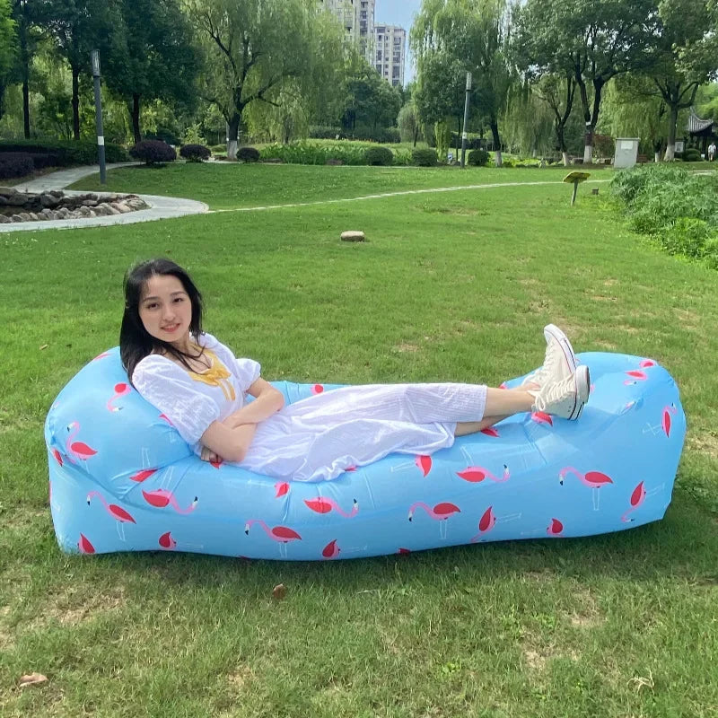 Inflatable Air Sofa Bed – Portable Outdoor Comfort