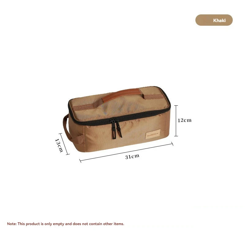 Camping Tableware Storage Bag Portable Gear Organizer