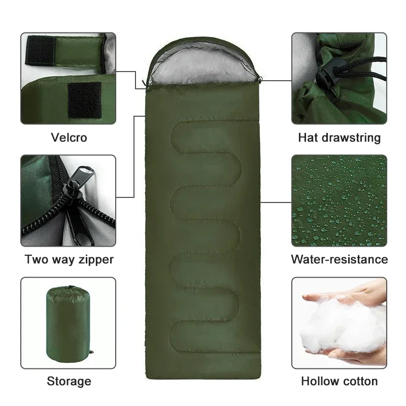 Ultralight Sleeping Bag Waterproof for 4 Season Comfort