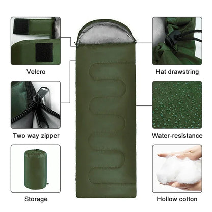 Ultralight Sleeping Bag Waterproof for 4 Season Comfort