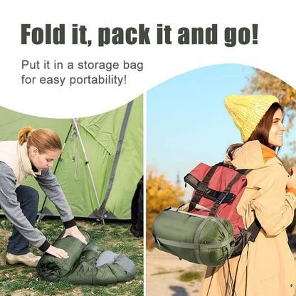 Ultralight Sleeping Bag – Waterproof 4-Season Comfort