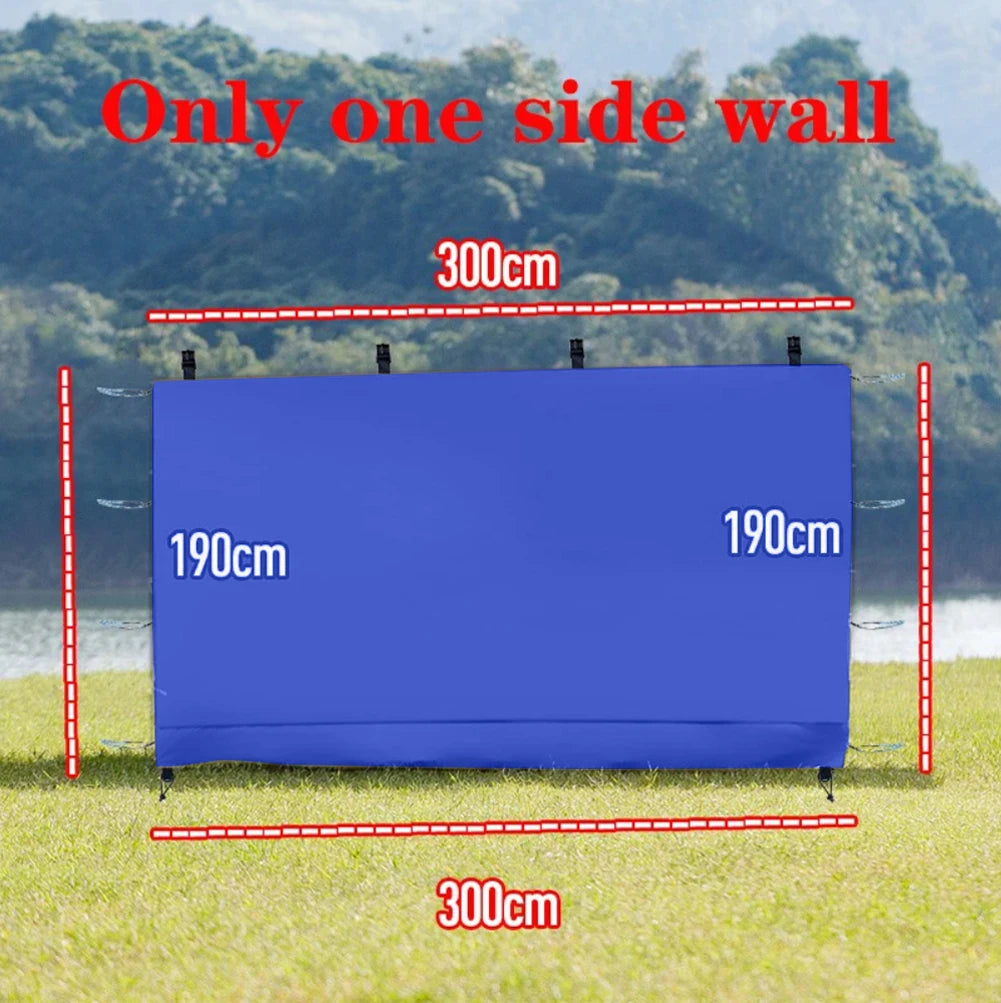 Waterproof Canopy Sunwall for 10x10ft Gazebo – Outdoor Protection