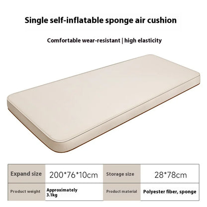 Self-Inflating Sleeping Pad 10cm Thick for Comfort