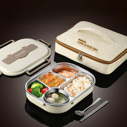 Insulated Stainless Steel Lunch Box Leakproof Set