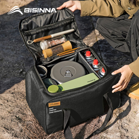 Camping Stove Storage Bag Foldable Gear Organizer