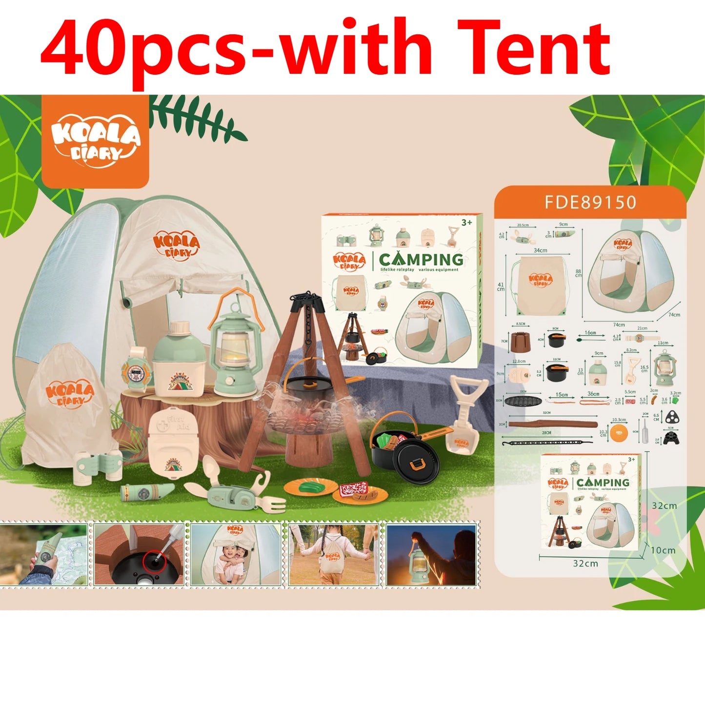 Kids Camping Set Toy – Fun Outdoor Adventure Play