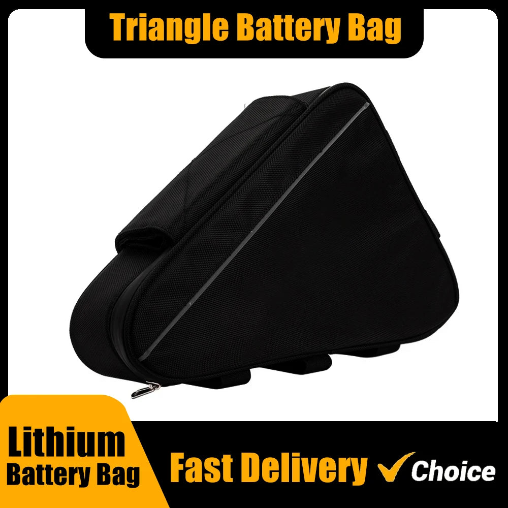 E-Bike Triangle Battery Bag Waterproof Frame Storage
