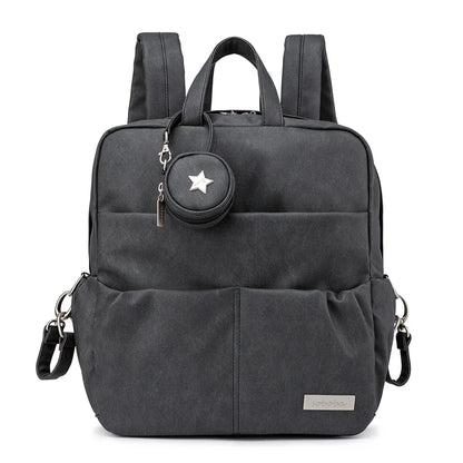 Waterproof Diaper Backpack with Large Capacity Storage