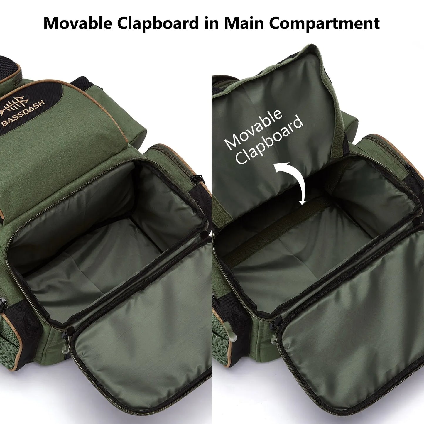 Fishing Tackle Backpack Lightweight Gear Organizer