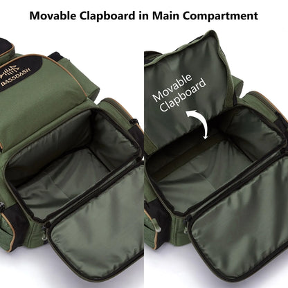 Fishing Tackle Backpack Lightweight Gear Organizer