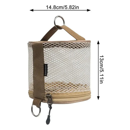 Camping Toilet Paper Holder Portable Hanging Organizer