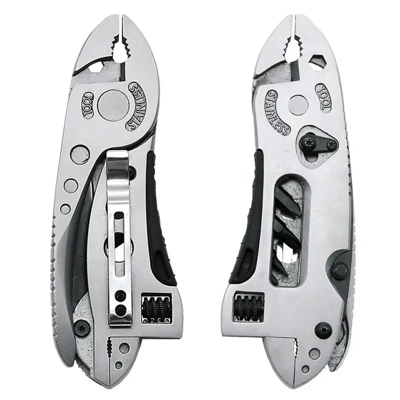Multitool Survival Kit – Pliers, Knife & Screwdriver Set