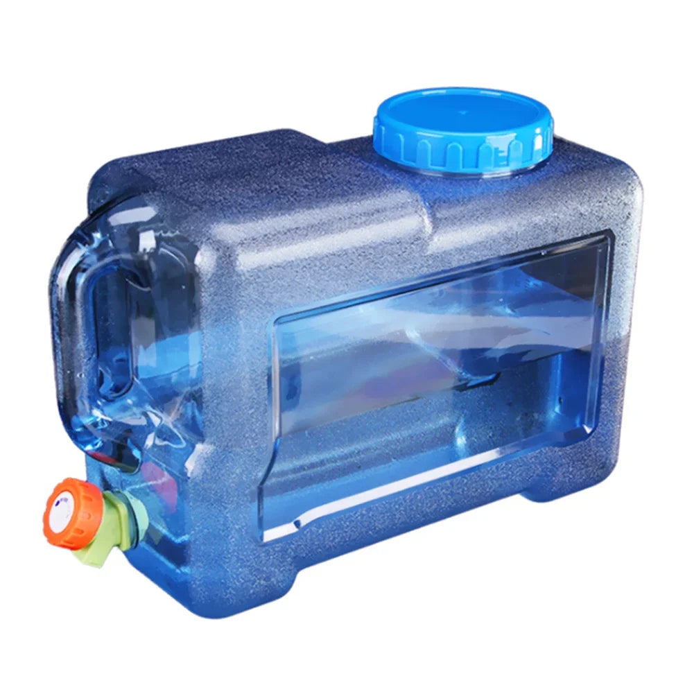 Camping Water Container with Faucet for Easy Pouring