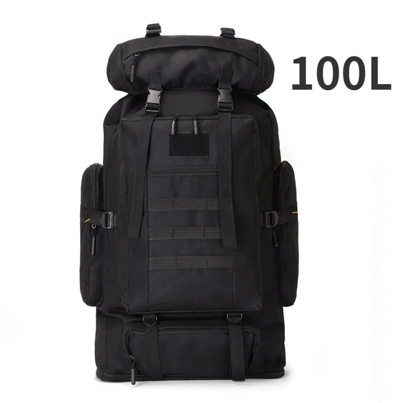 Large Hiking Backpack 80L Waterproof for Camping