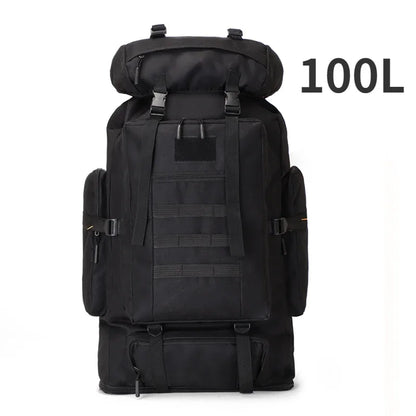 Large Hiking Backpack 80L Waterproof for Camping