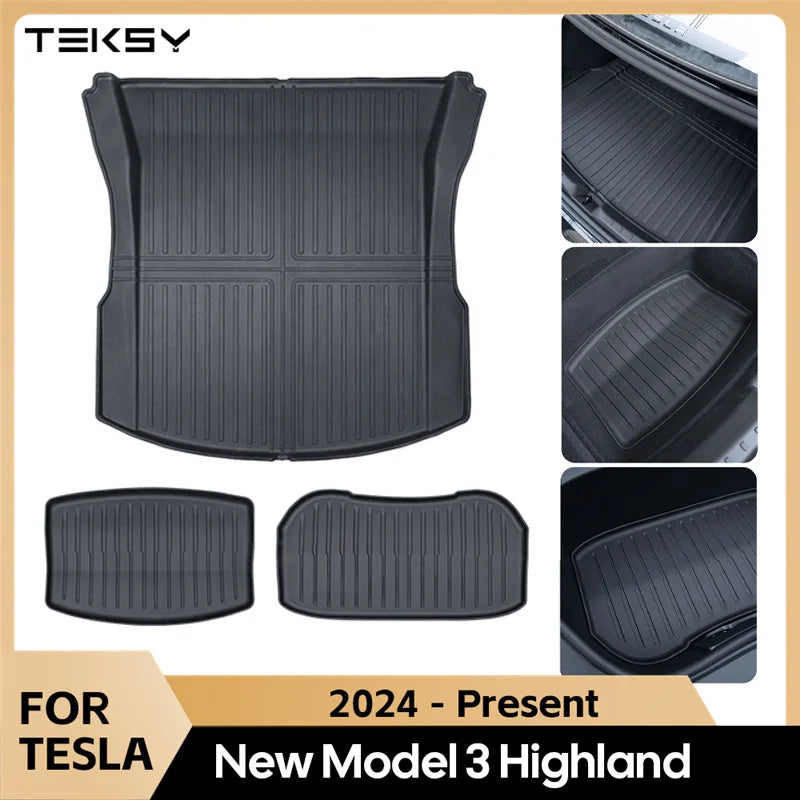 Tesla Model 3 Highland Trunk Mat Waterproof Protection