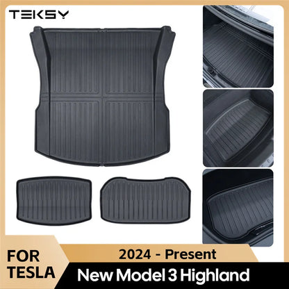 Tesla Model 3 Highland Trunk Mat Waterproof Protection