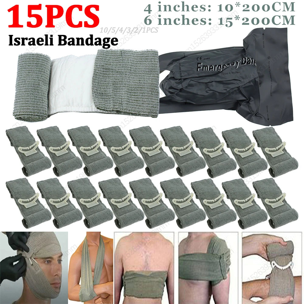 Israeli Emergency Bandage for Fast Bleeding Control